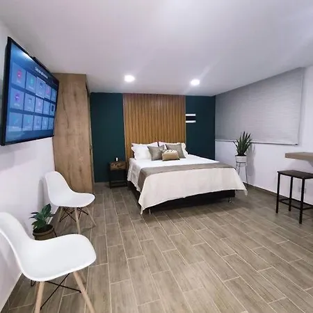 Apartaestudio Moderno Y Privado En Medellín Exterior foto
